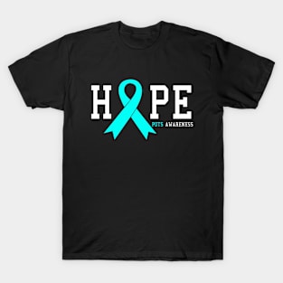 POTS Postural Orthostatic Tachycardia Syndrome Awareness Hope T-Shirt